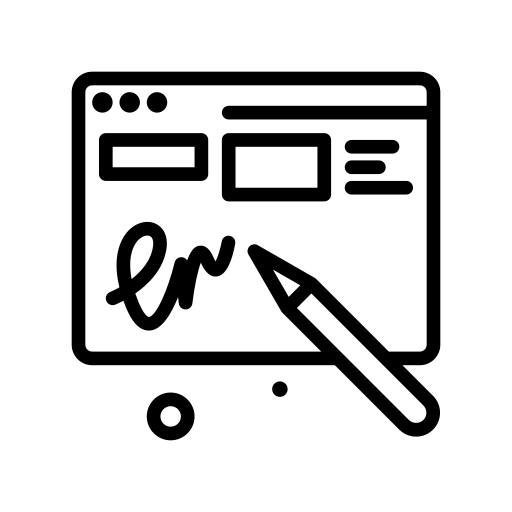 Night Tax 4 Sign your return online Icon